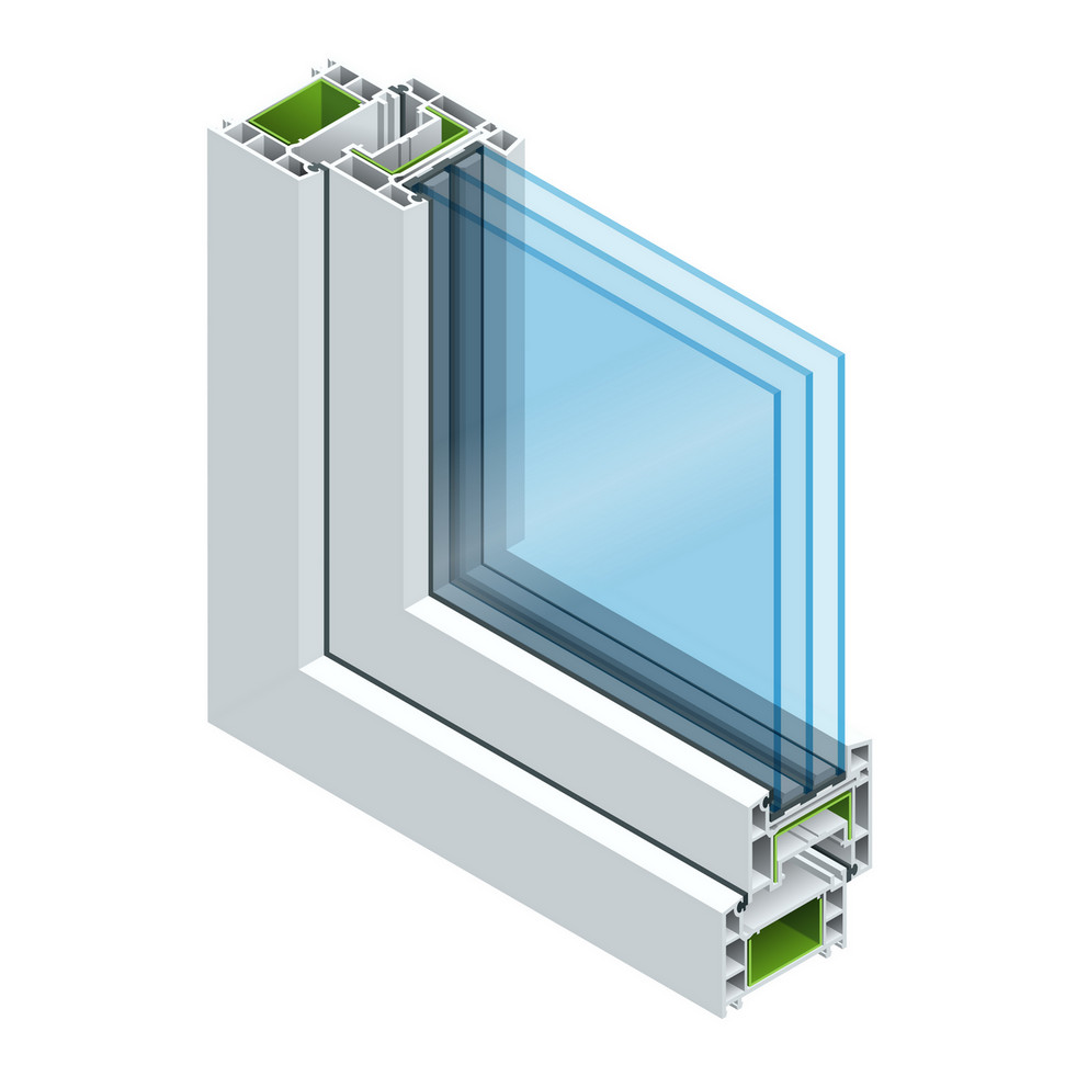 Triple-pane window