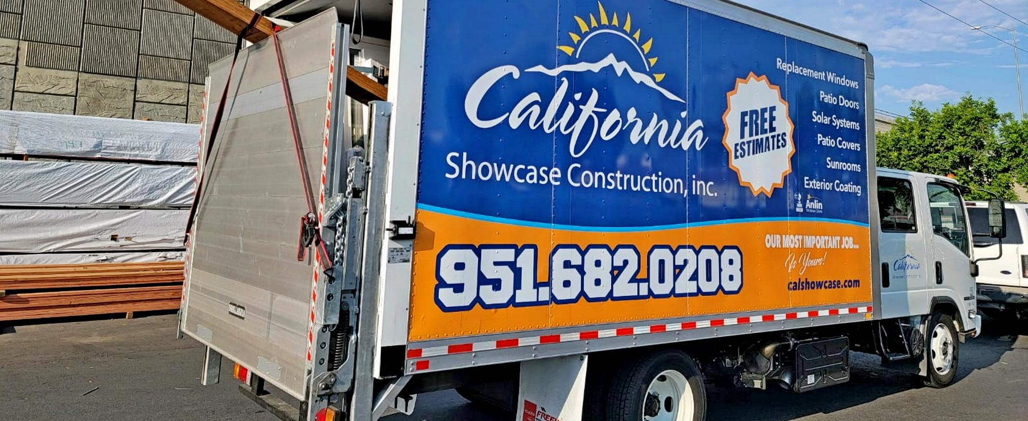 California Showcase constraction truck